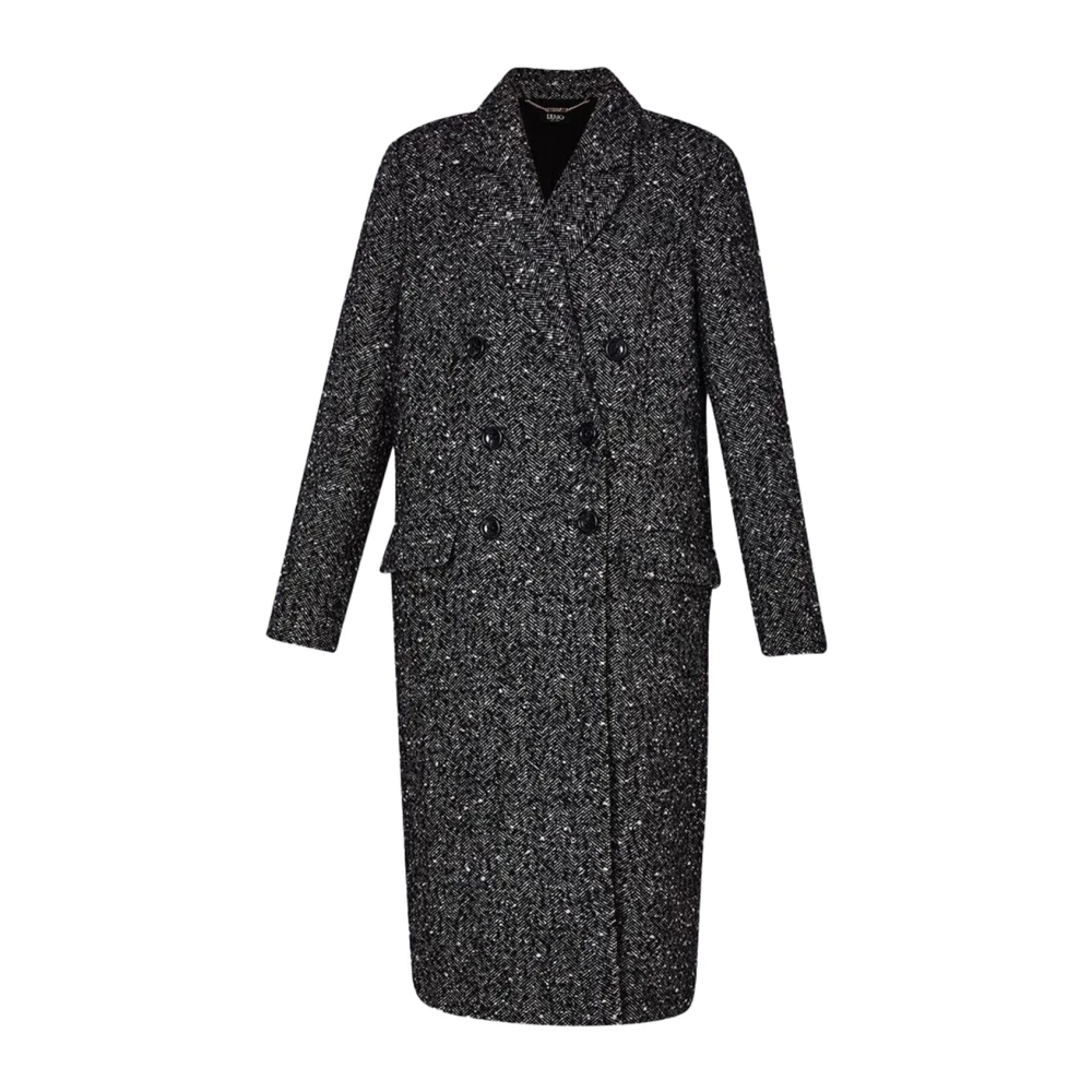 Liu Jo Bouclé Wollen Damesjas Gray Dames