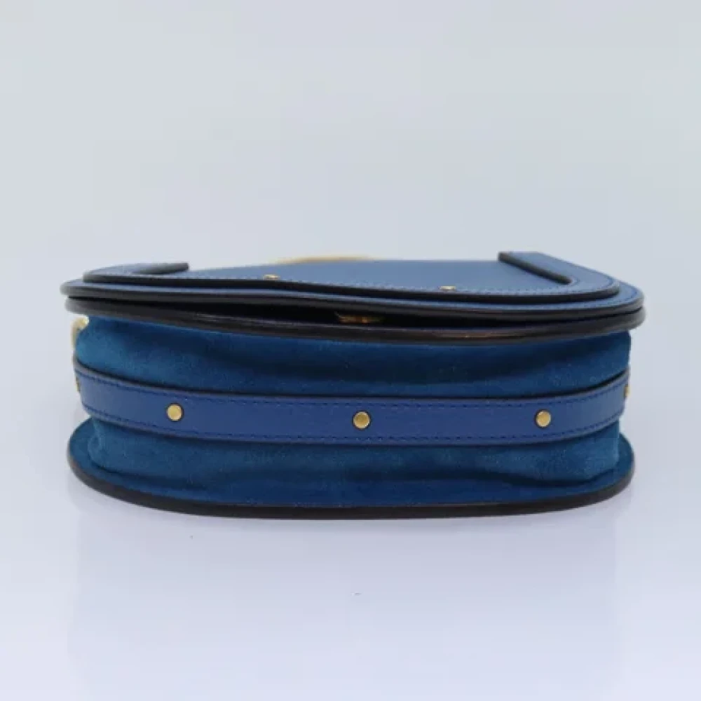 Chloé Pre-owned Leather handbags Blue Dames