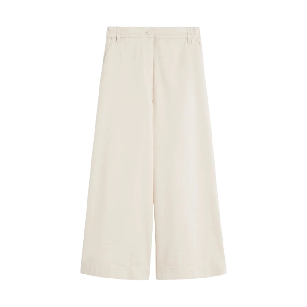 Weekend Max Mara Damen Beige Wide Trousers
