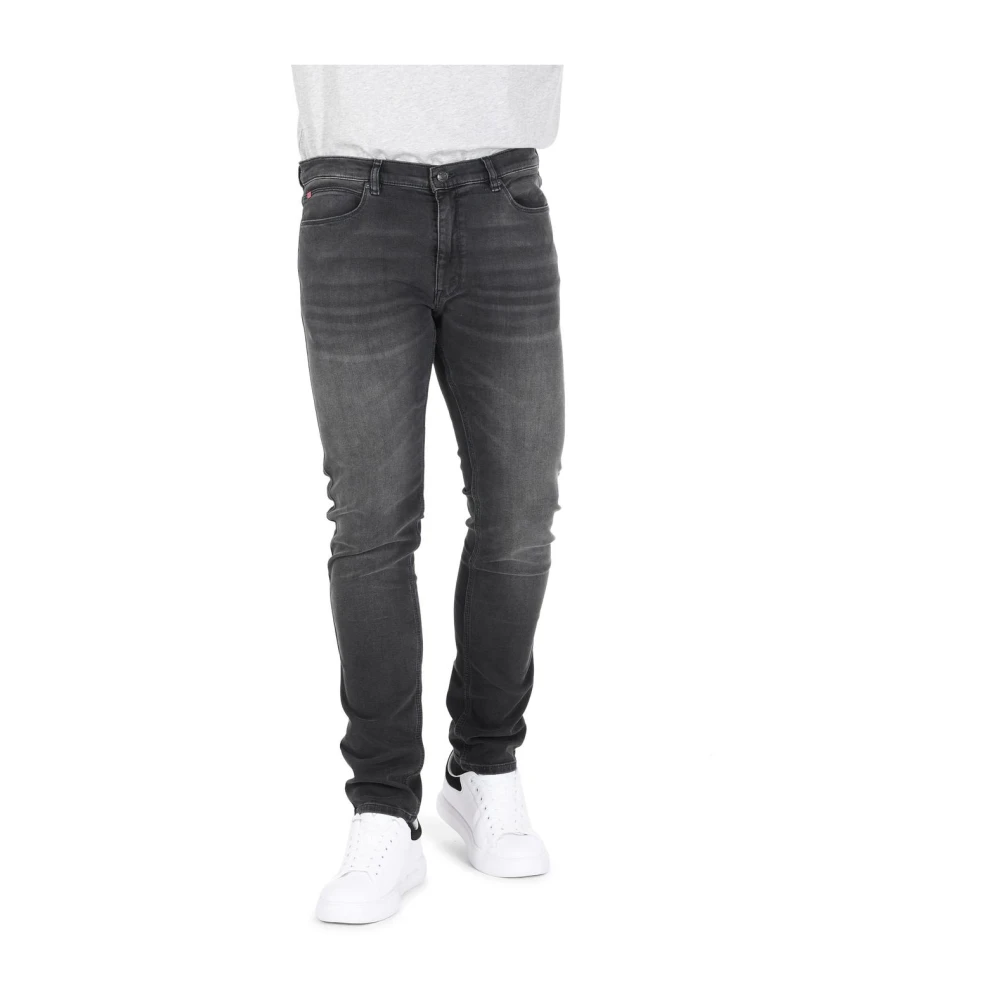 Hugo Boss Antraciet SlimFit Heren Jeans Black Dames