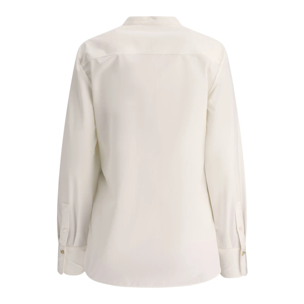 Chloé Tuxedo Overhemd 100% Katoen Beige Dames