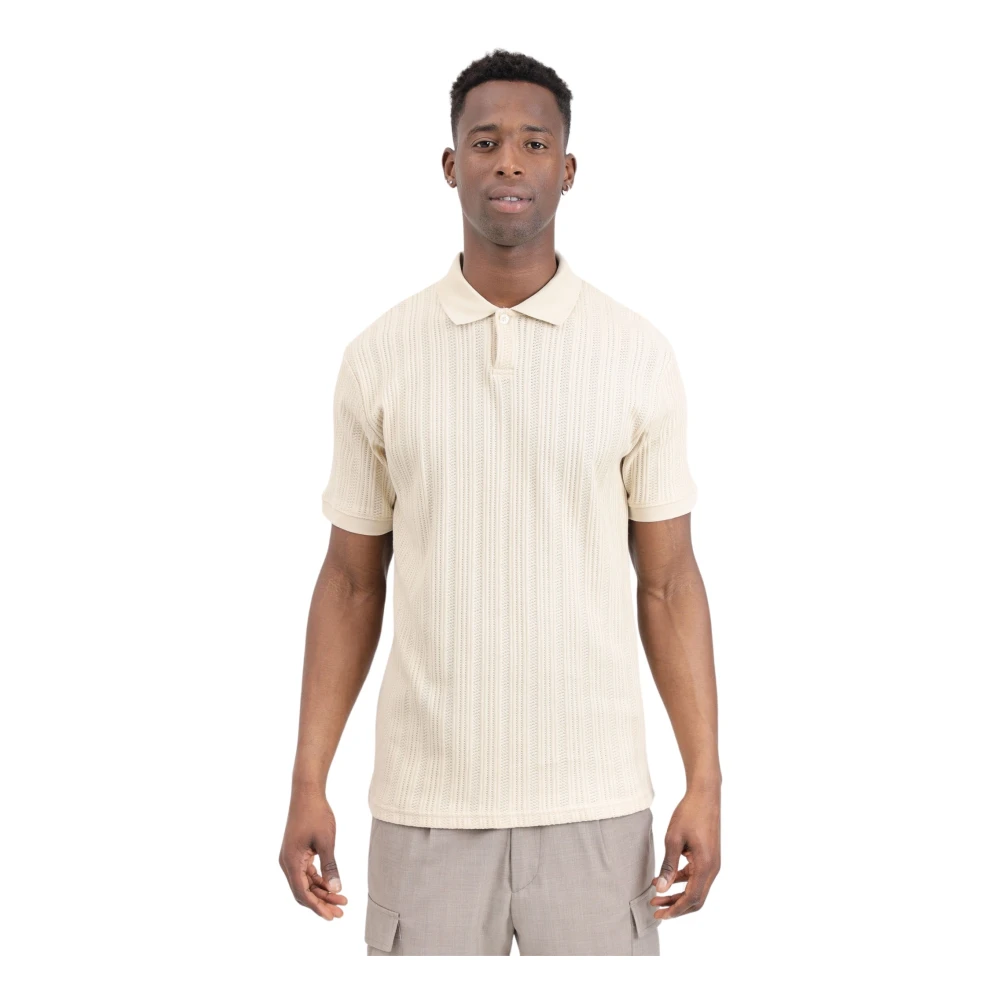 Selected Homme Poloshirt met korte knoopsluiting model 'JADEN'