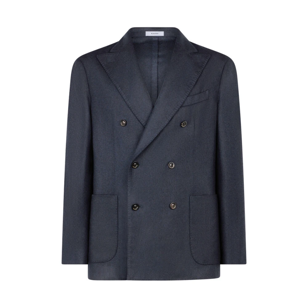 Boglioli Double-breasted Blazer Blue Heren