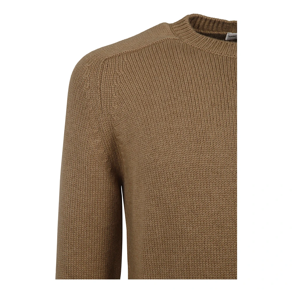 Saint Laurent Bruine Sweaters voor Mannen Brown Heren