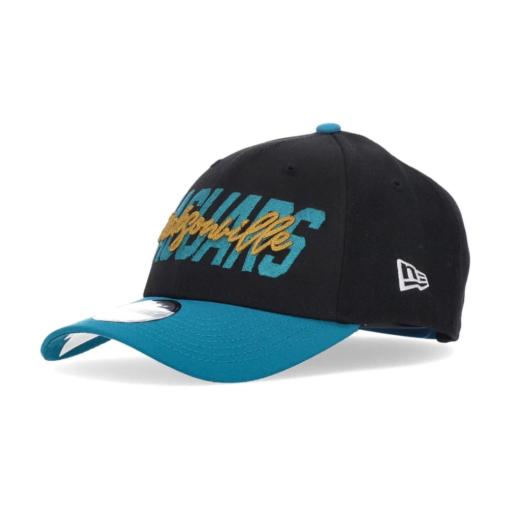 New Era Men's Black Nfl22 Draft Curved Visor Cap