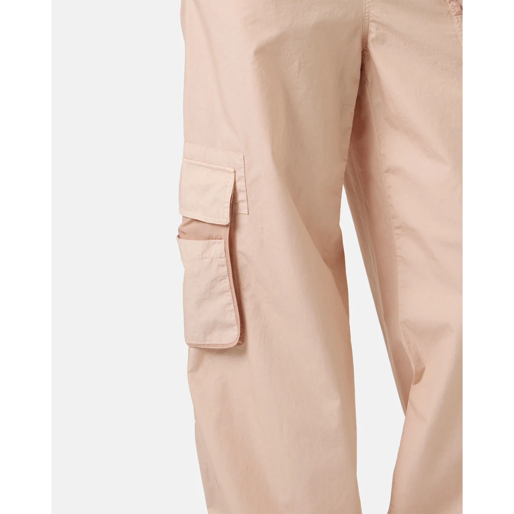 Iceberg Blush parachute canvas cargo fit broek Pink Dames