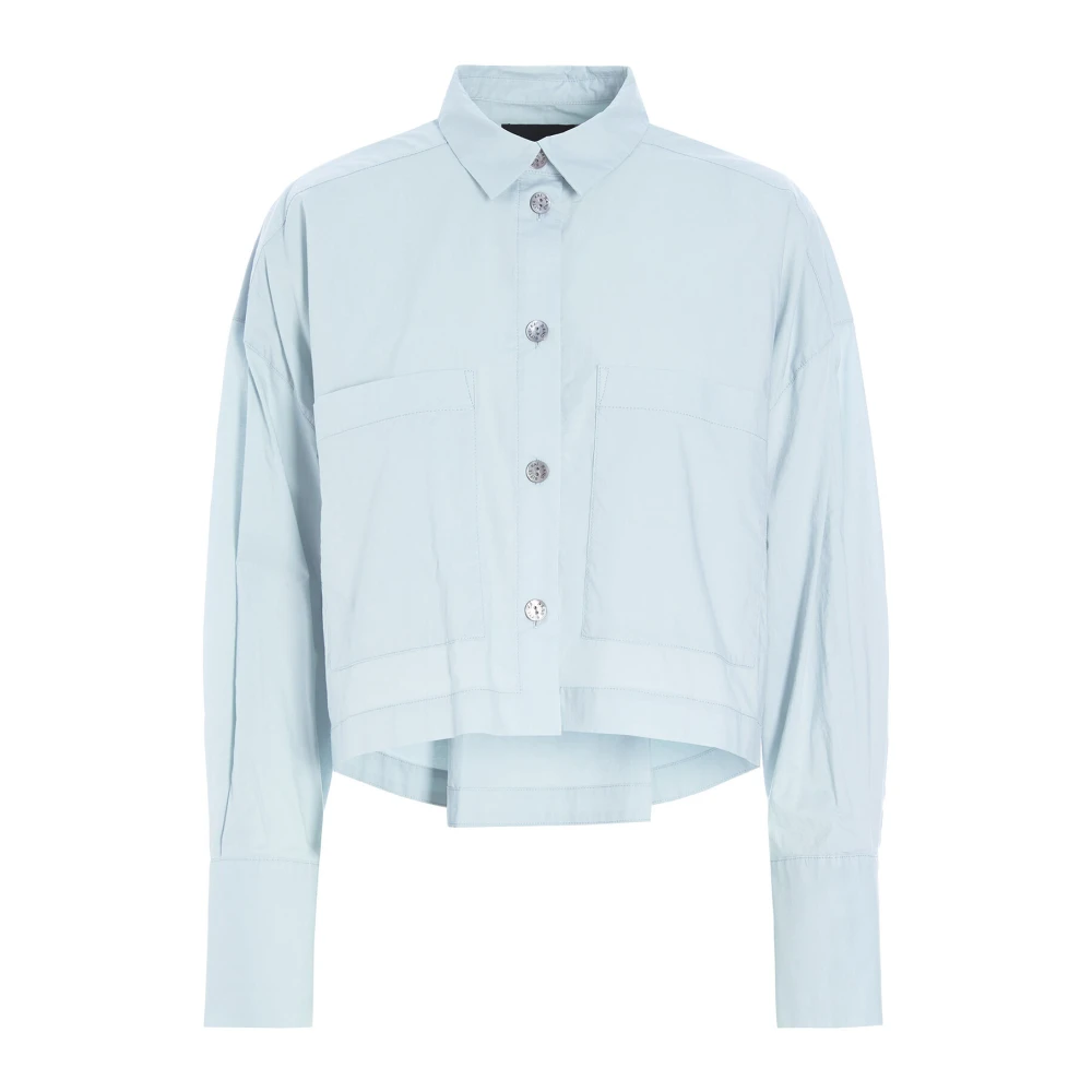 Bitte Kai Rand Core Katoenen Overhemd Cool Blue Dames