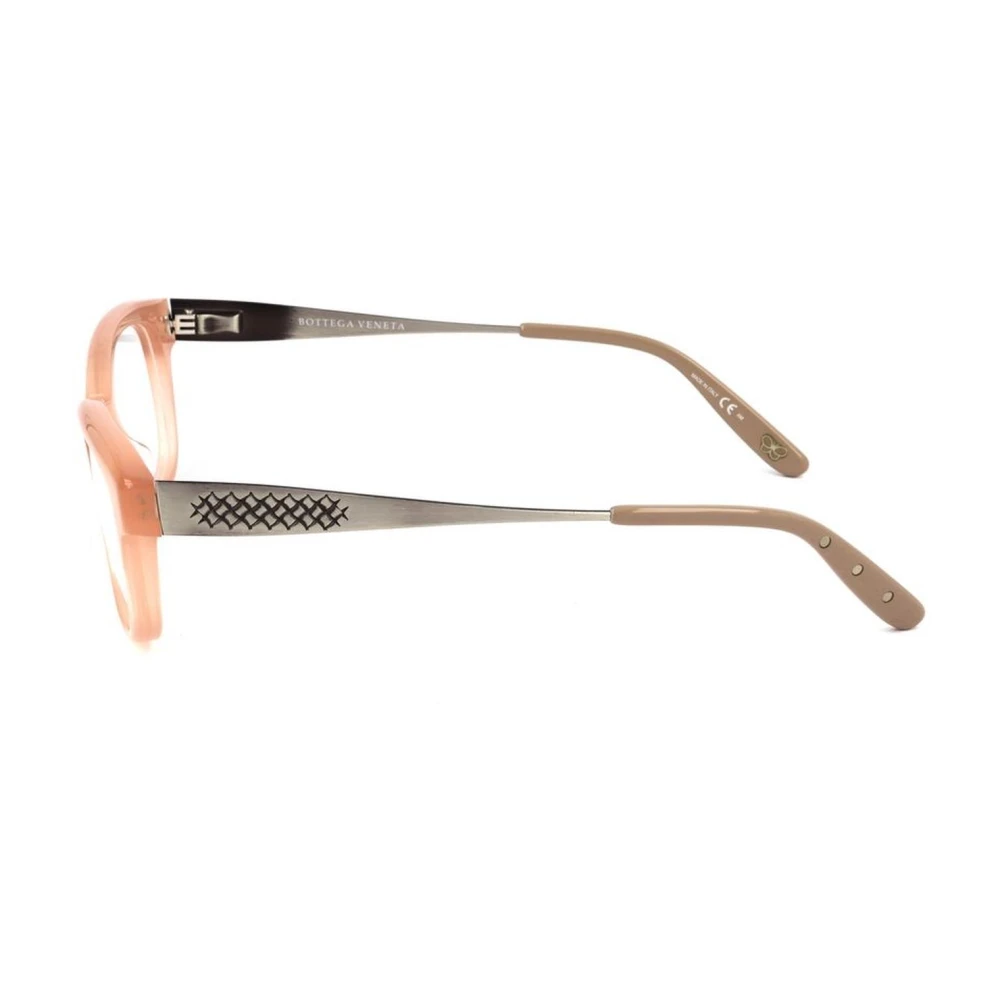 Bottega Veneta Matte Bicolor Acetaat Damesmonturen Orange Dames