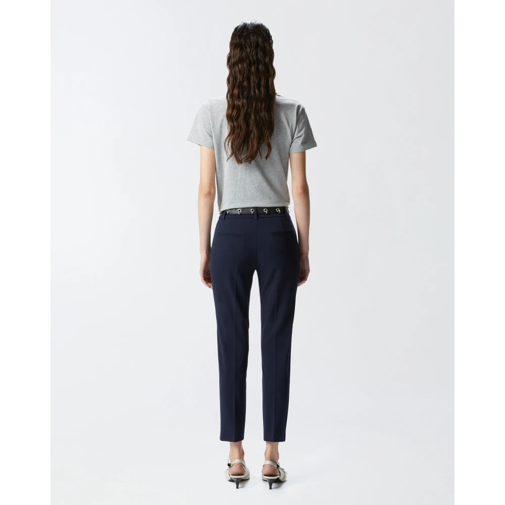 pinko Stijlvolle Bello Broek Blue Dames
