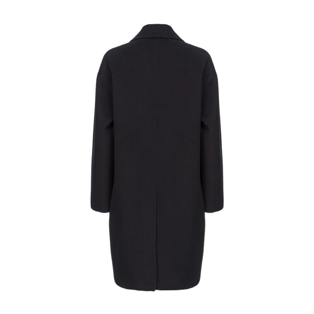 pinko Zwarte Jassen voor Vrouwen Black Dames