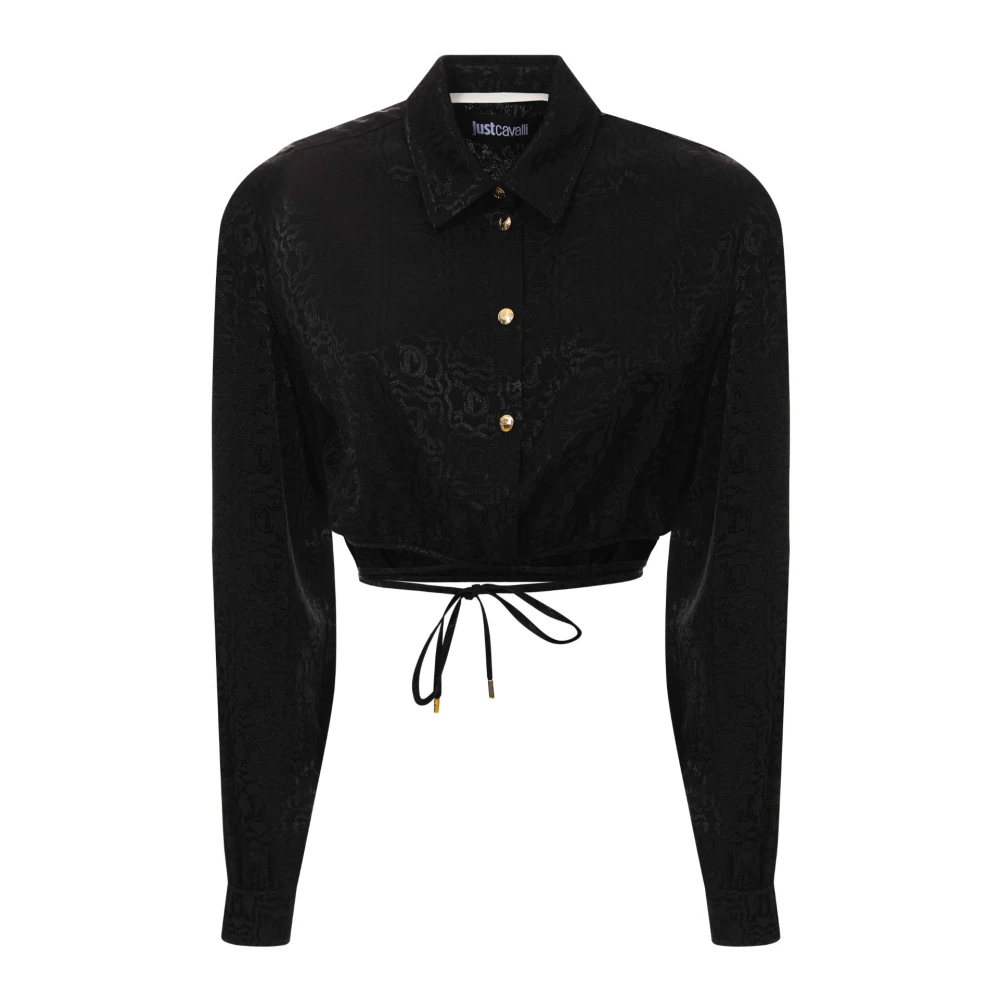 Just Cavalli Overhemden Black Dames
