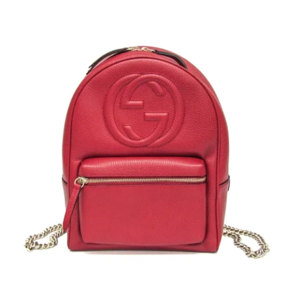 Pre-owned > Pre-owned Bags > Pre-owned Backpacks - - Gucci Vintage - Modalova