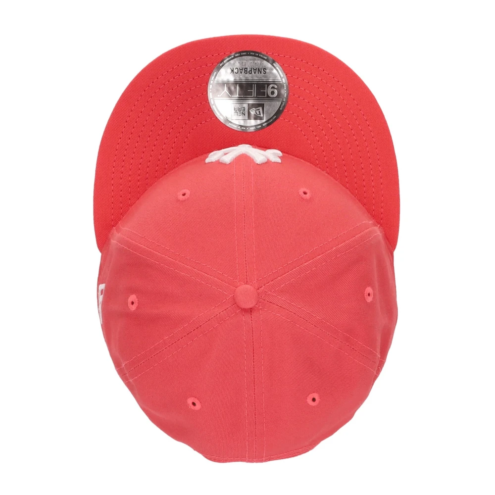 new era MLB League Essential Luminous Red White Cap Red Unisex