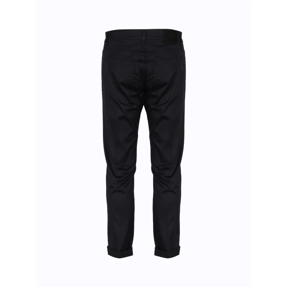 Dondup Alex Super Skinny Zwarte Jeans Black Heren