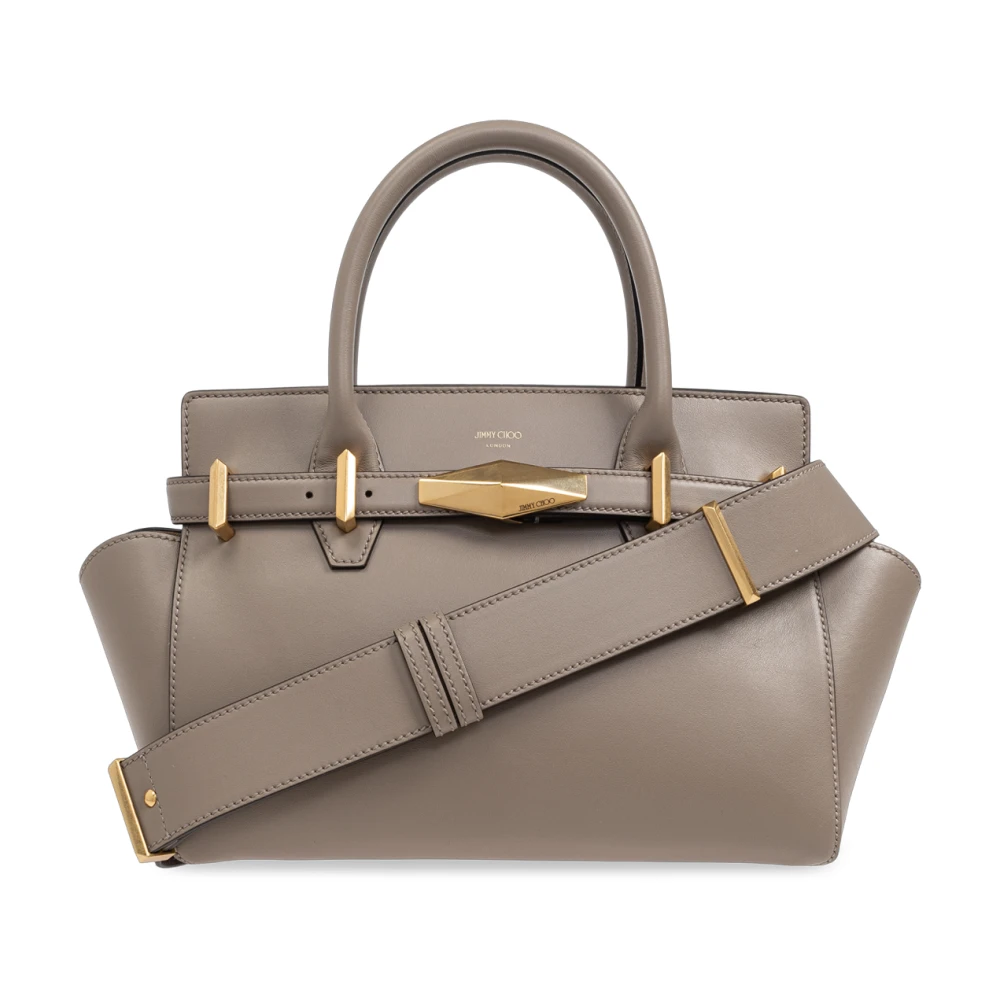 Jimmy Choo Handtas Diamant Klein Beige Dames
