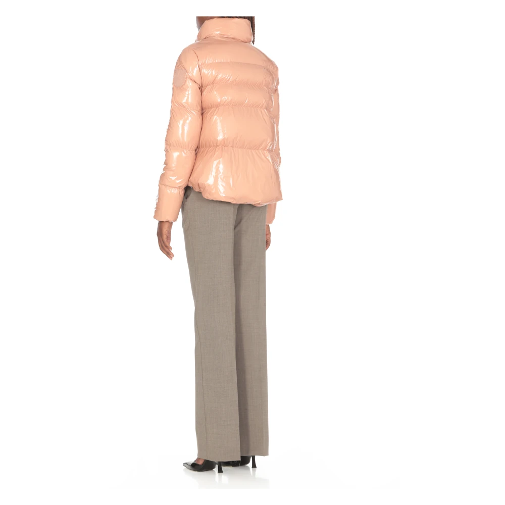 pinko Gewatteerde jas met gepolijst effect Pink Dames