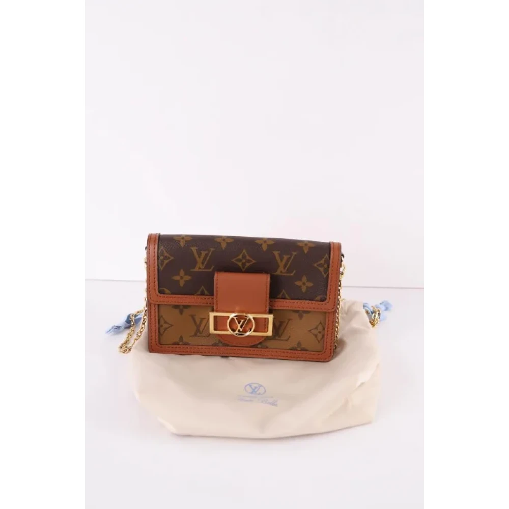 Louis Vuitton Vintage Pre-owned Leather louis-vuitton-bags Brown Dames