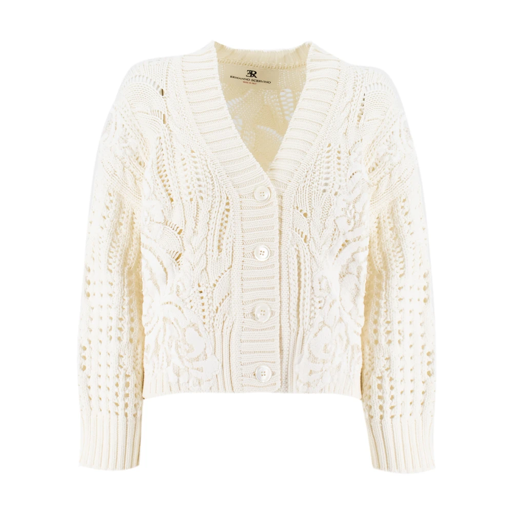 Knitwear > Cardigans - - Ermanno Scervino - Modalova