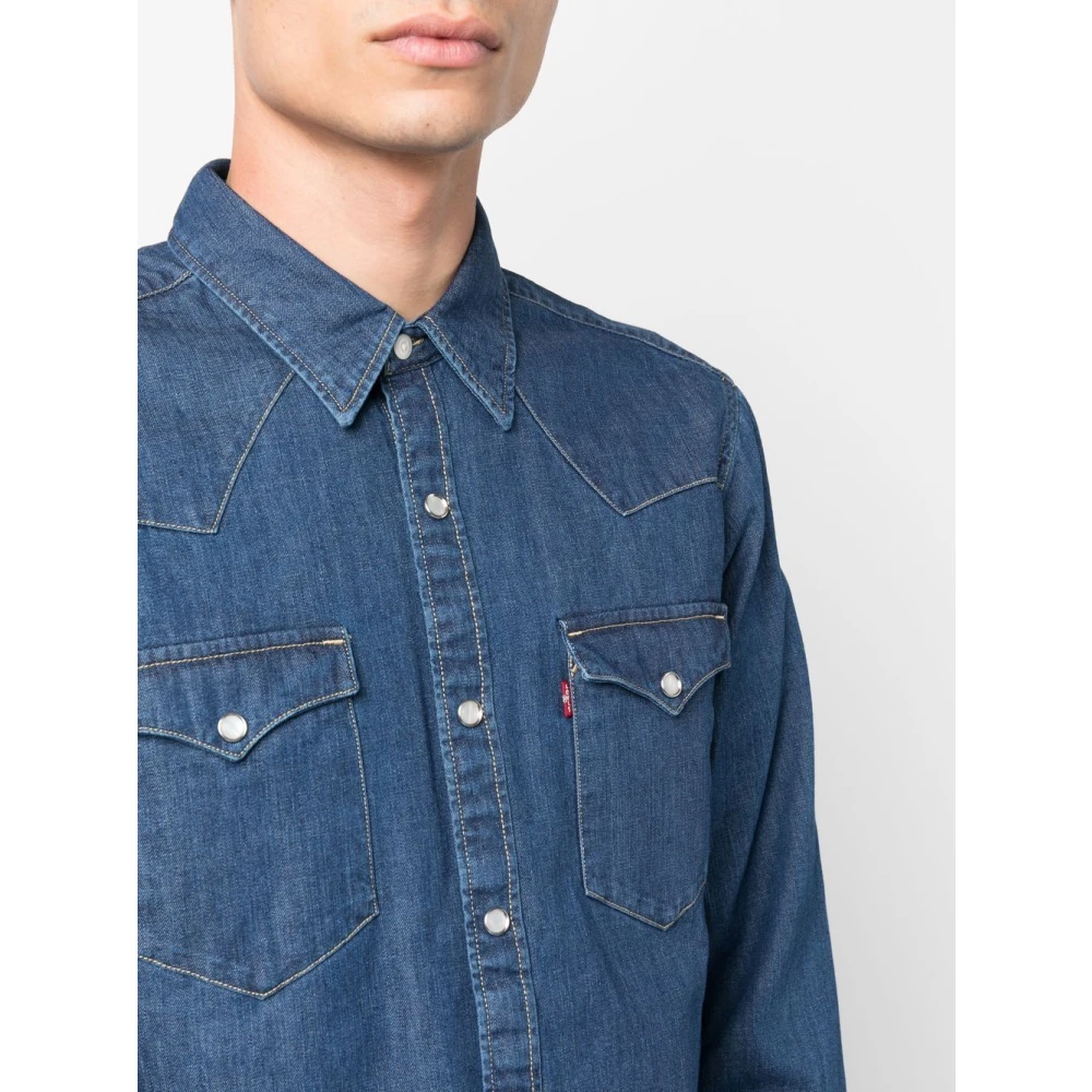 Levi's Barstow Western Blue Heren