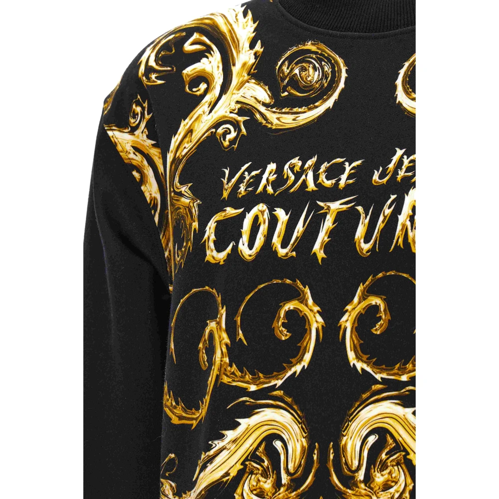 Versace Jeans Couture Truien Black Heren