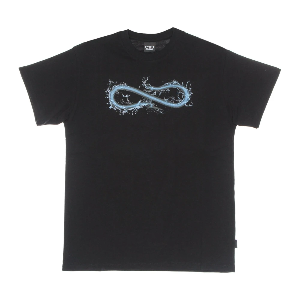 Propaganda Zwart Logo Water Tee Korte Mouw Black Heren