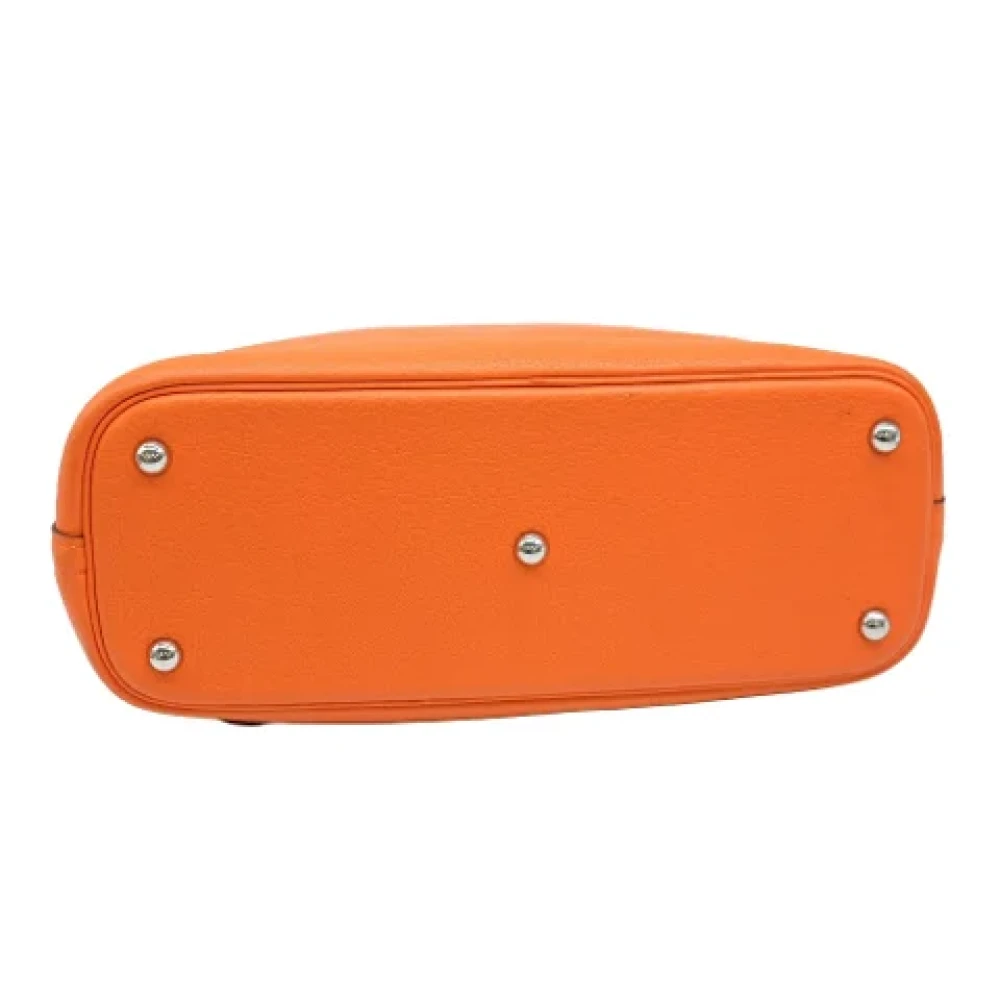Hermès Vintage Pre-owned Fabric handbags Orange Dames