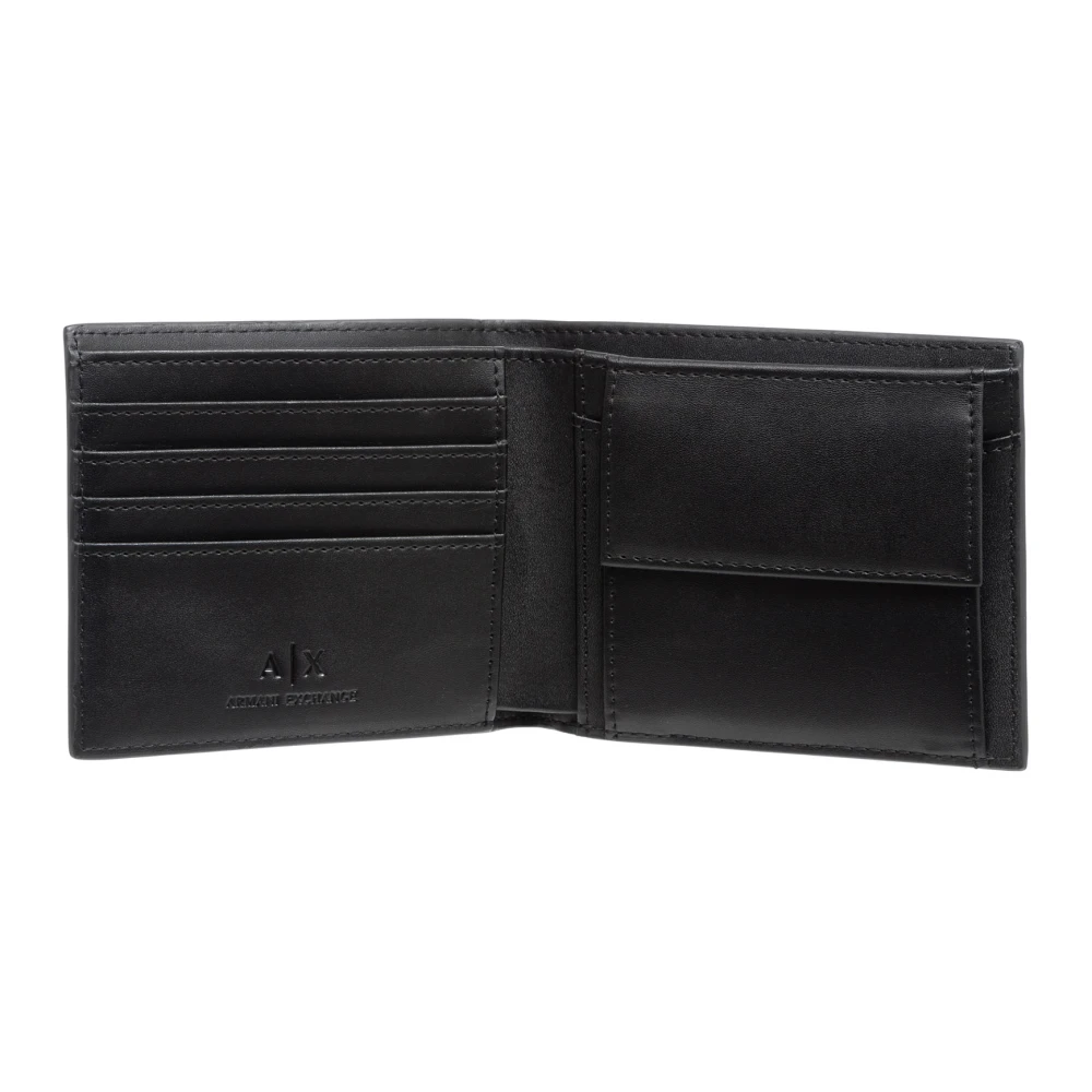 Armani Exchange Multikleur Logo Portemonnee Black Heren