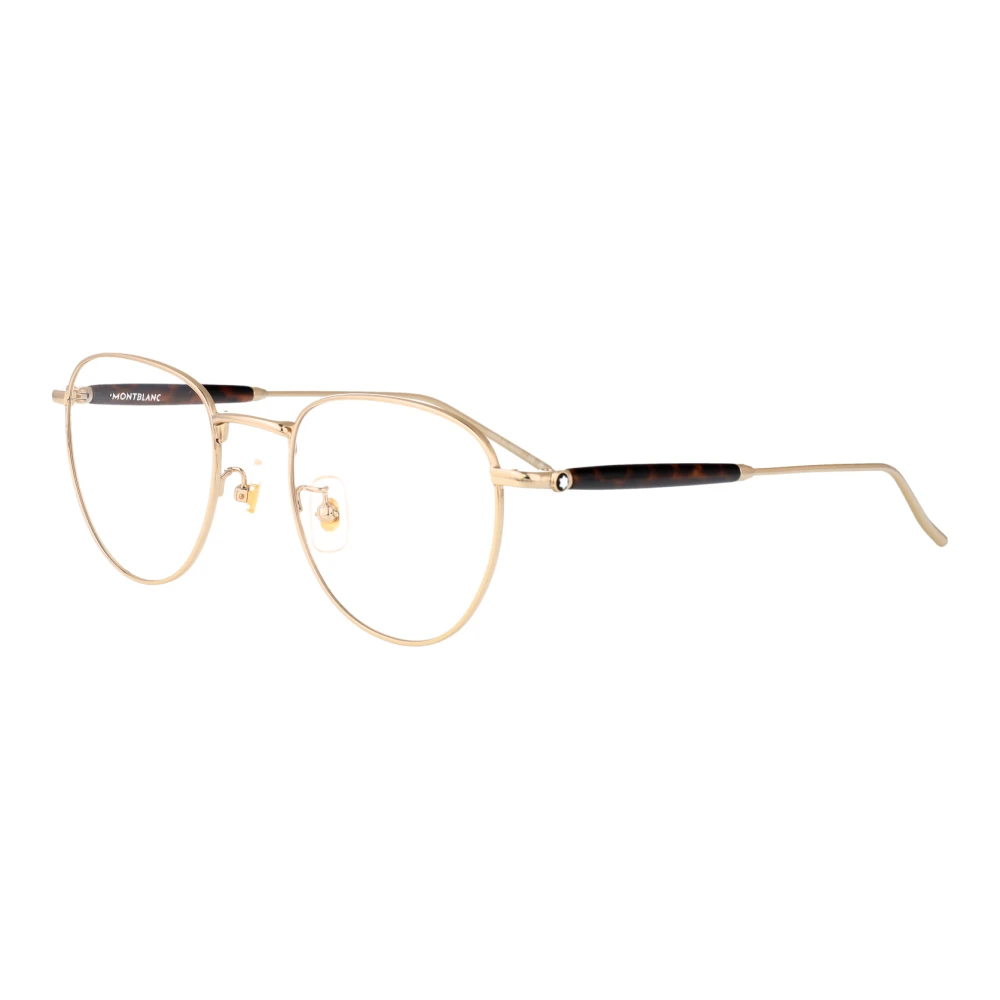 Montblanc Men's Yellow Glasses, 50 Mm, Stylish Optical Glasses Mb0410o