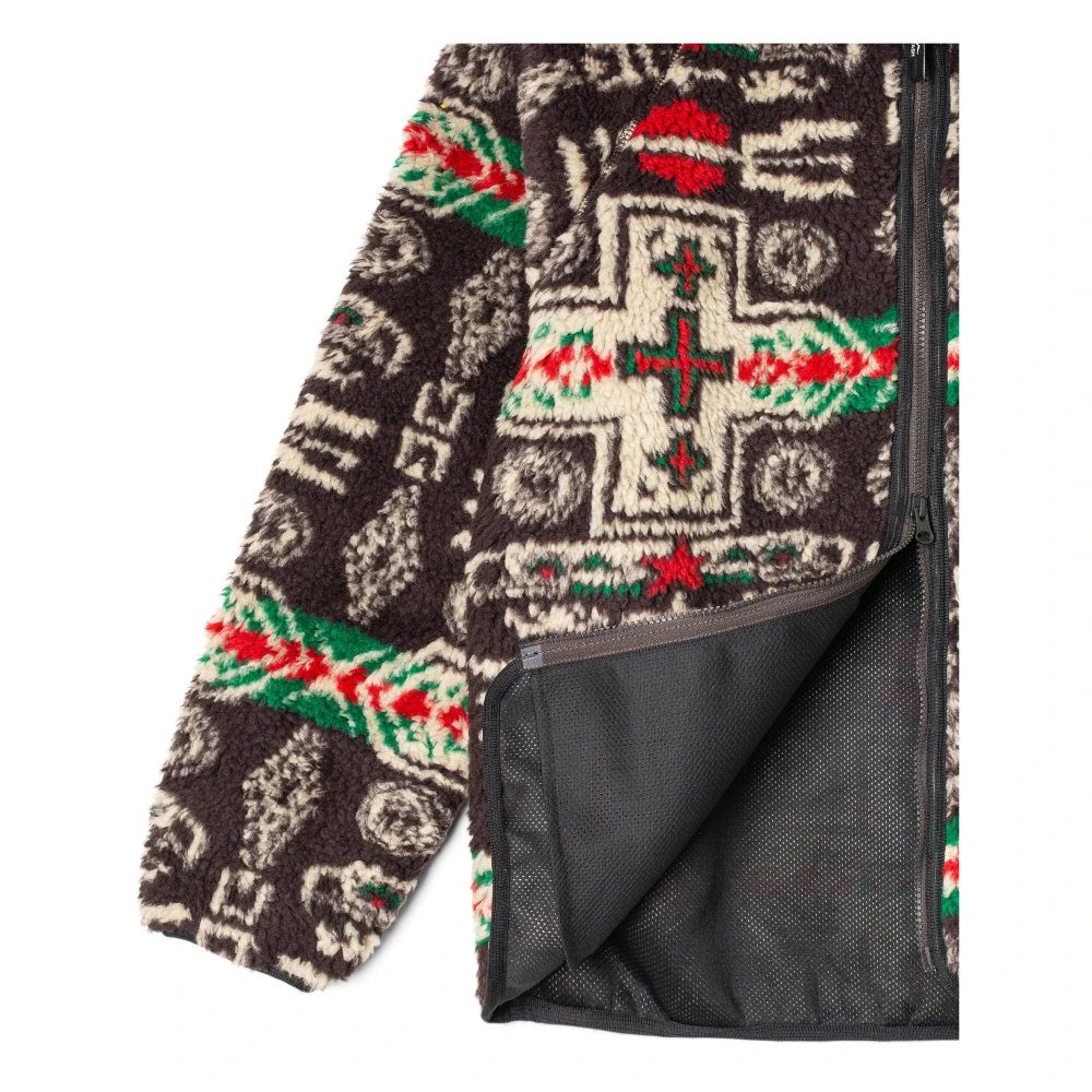 Manastash Chimayo Fleece Jas Bruin Multicolor Heren