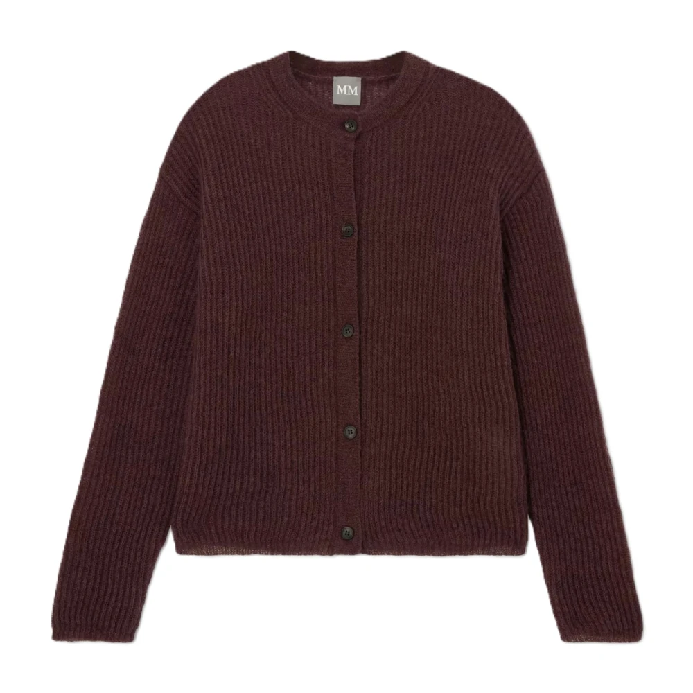 Max Mara Red Meandro Cardigan - Female - Cardigans - L - Knitwear