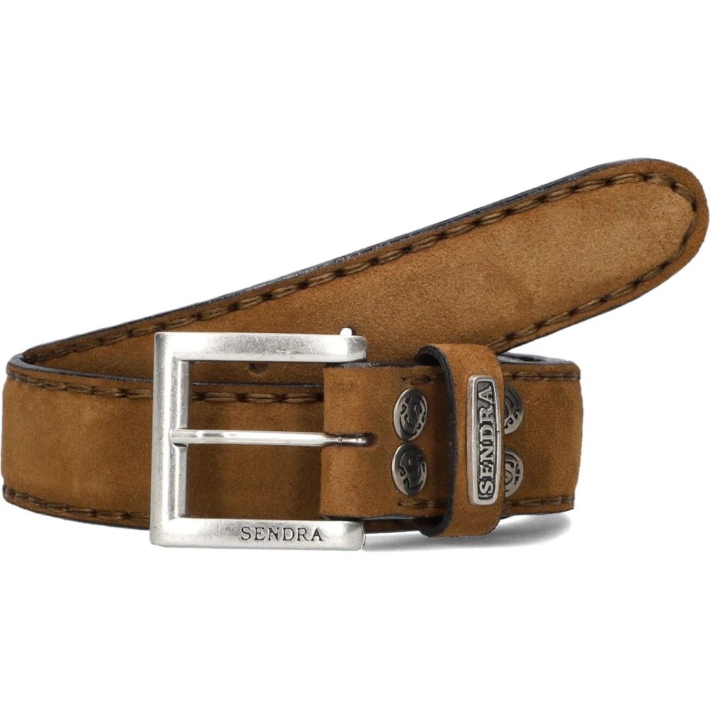Sendra Bruin Leren Riem voor Vrouwen Brown Dames