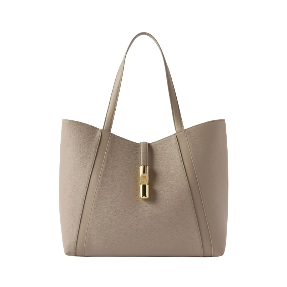 Furla Women's Gray Goccia L Tote - Shopping Bags - One Size - Bags