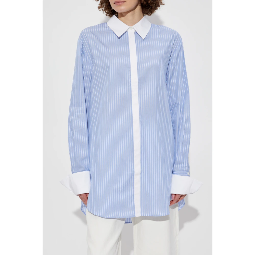 AllSaints Dress Albert Blue Dames