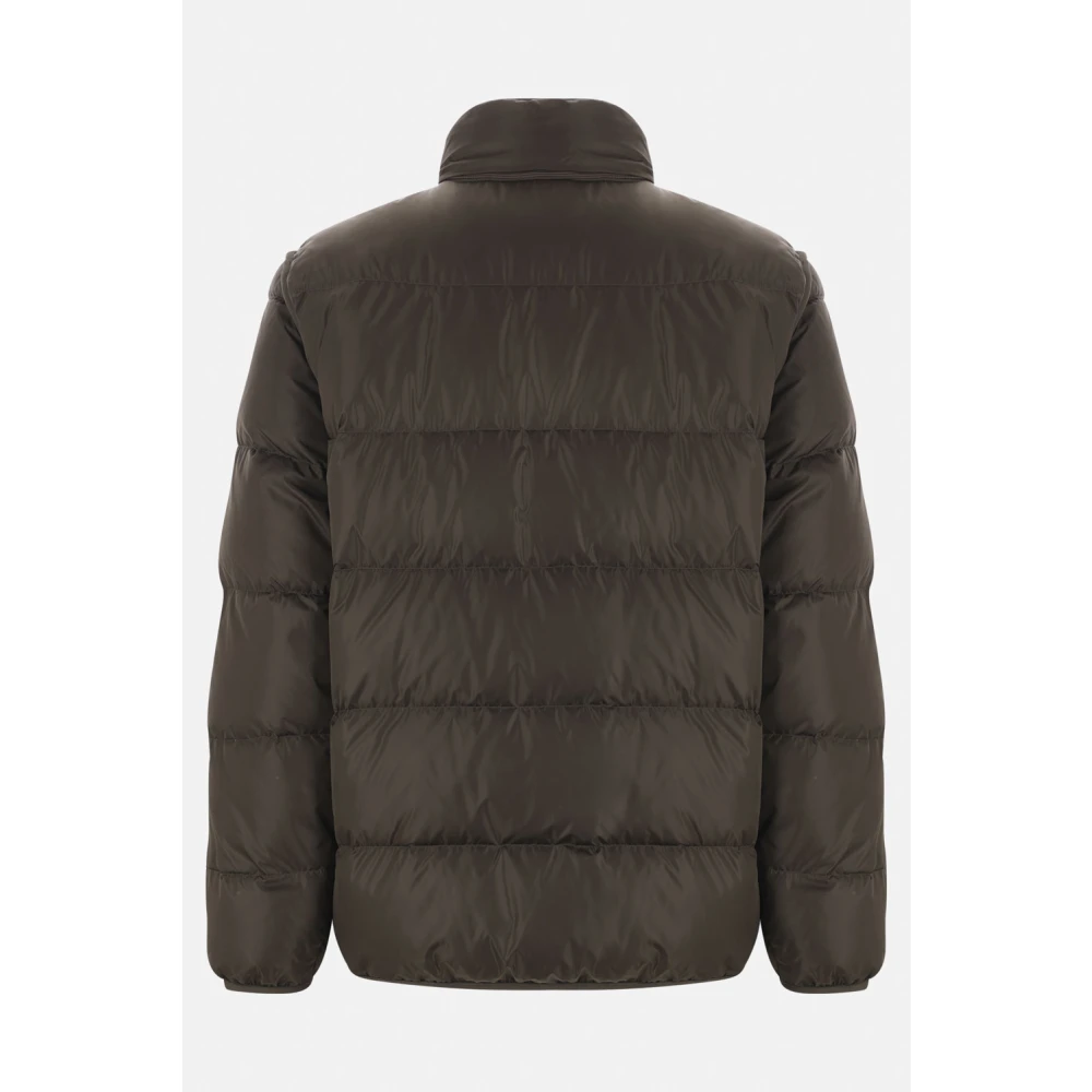 Aspesi Militair Groene Nylonjas Green Heren