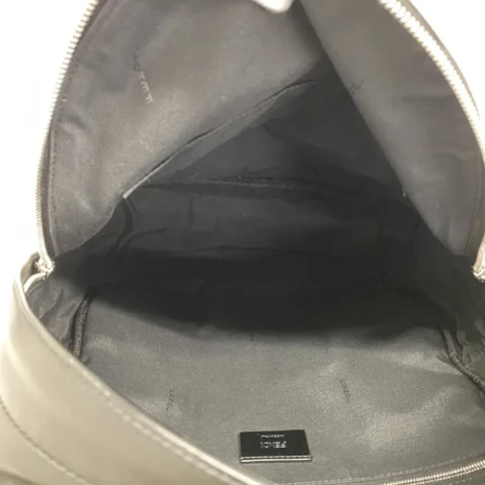 Fendi Vintage Pre-owned Nylon backpacks Black Dames