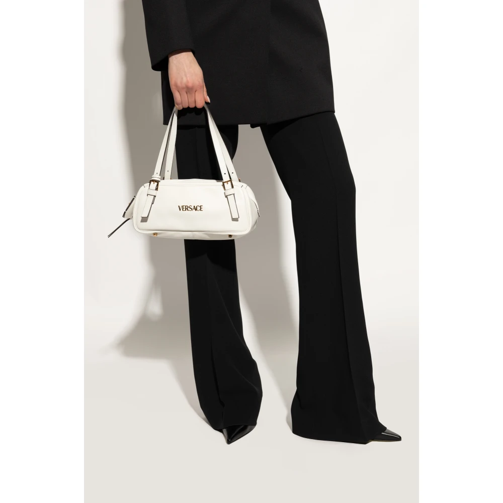 Versace Schoudertas Tag bowling White Dames