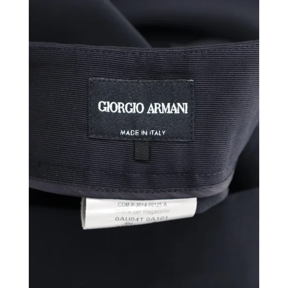 Armani Pre-owned Silk bottoms Black Dames
