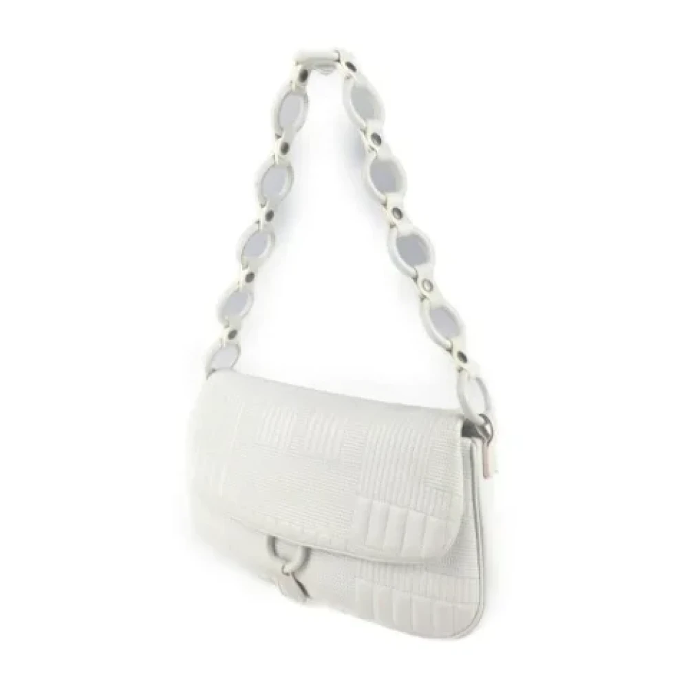 Bally Pre-owned Leather shoulder-bags White Dames