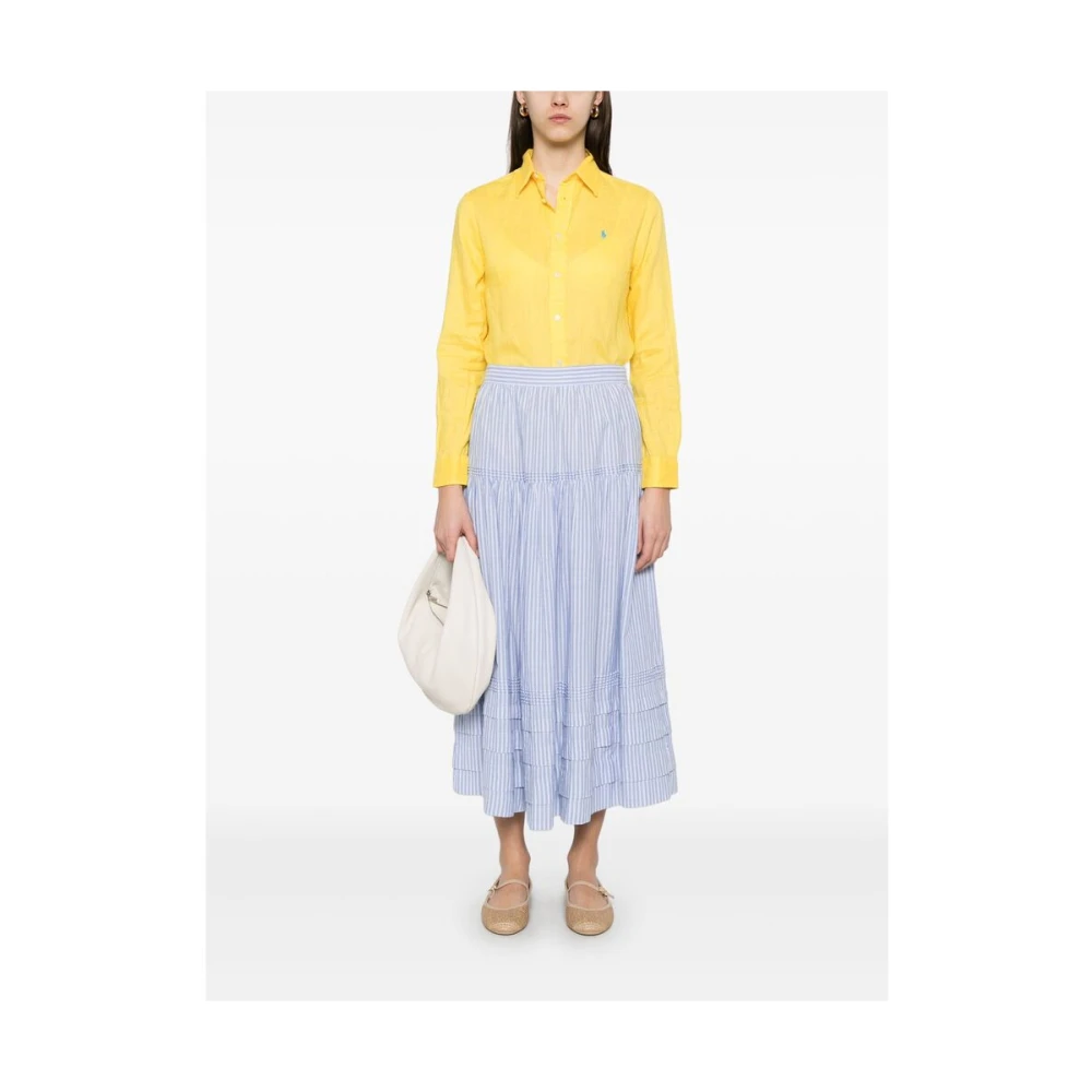 Ralph Lauren Overhemd Yellow Dames