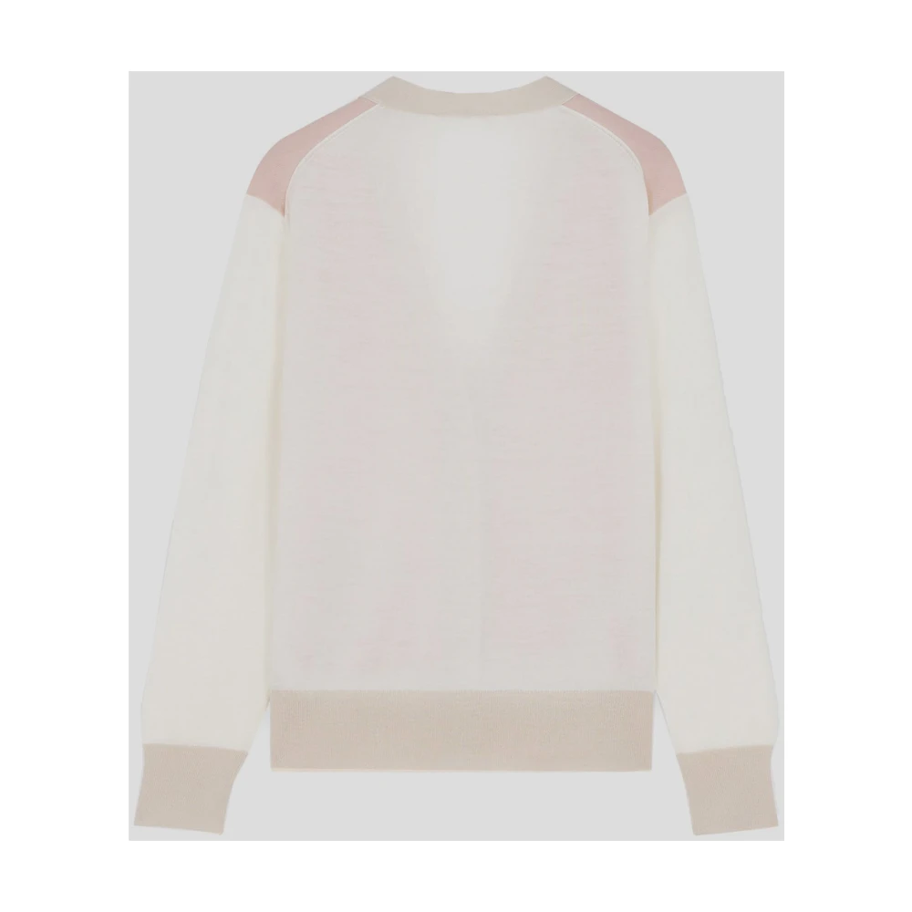 Maison Kitsuné Wol Vos Cardigan Multicolor Dames