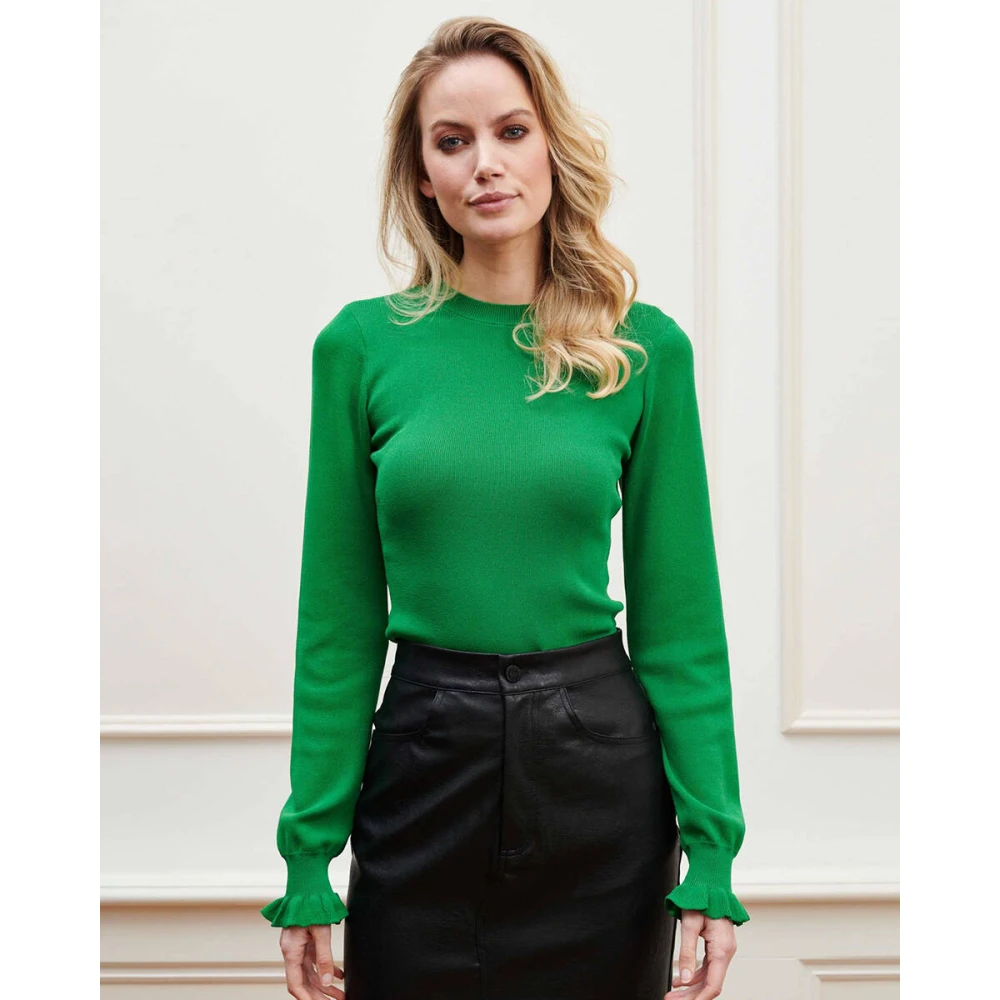 Lofty Manner Ilja Pullover Sweater Green Dames
