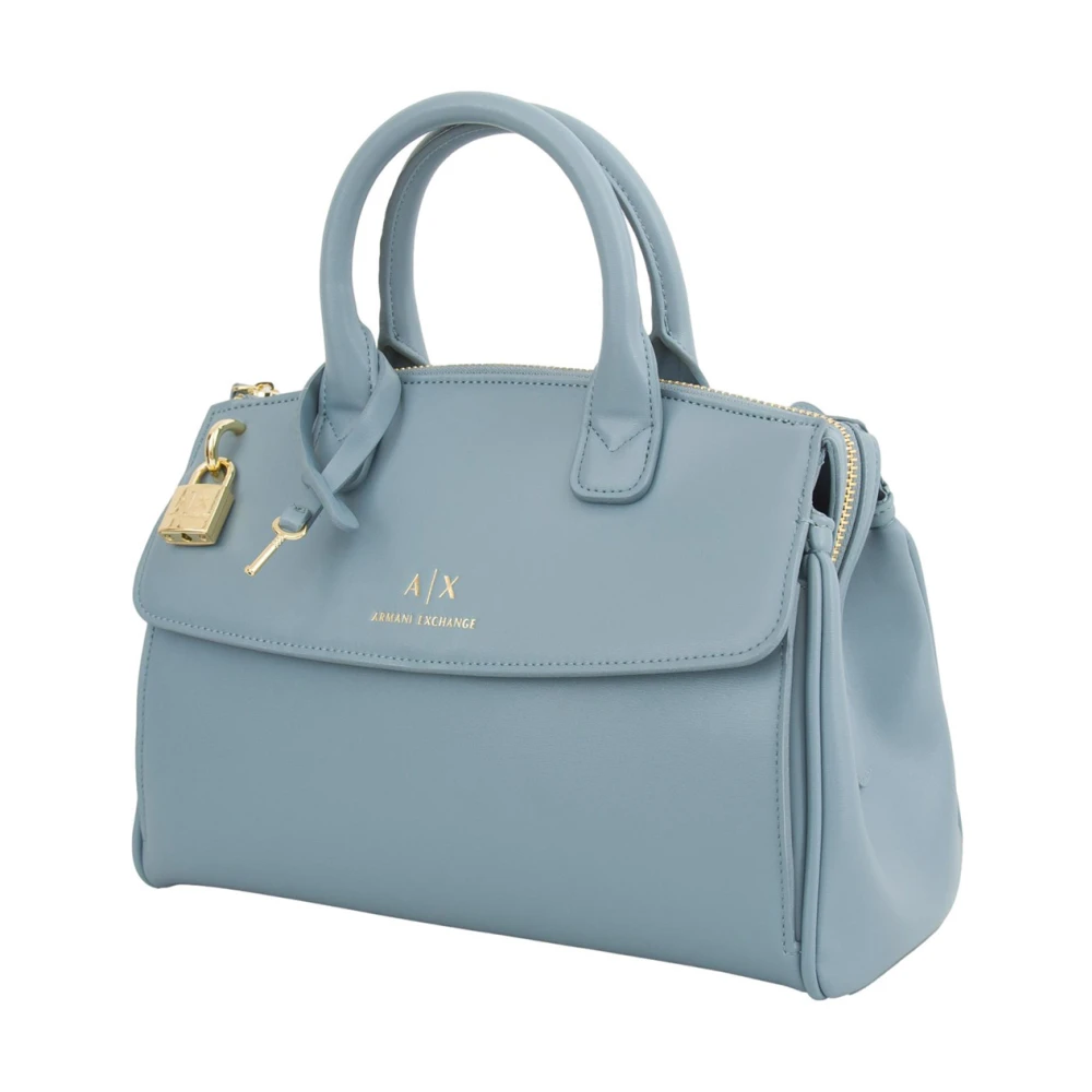 Armani Exchange Blauwe Tote Tas voor Vrouwen Blue Dames