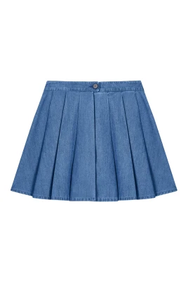 Eagle Club Plisserade Denimshorts