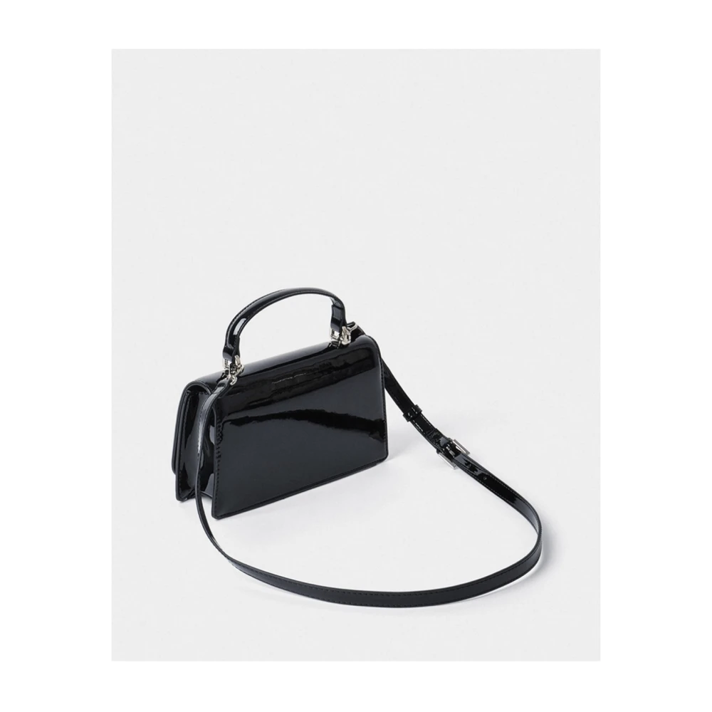 Gaëlle Paris Zwarte Maxi Patch Double G Handtas Black Dames