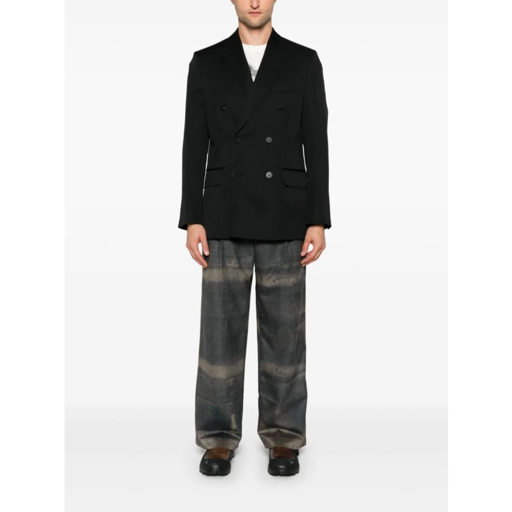 Golden Goose Zwarte Jassen voor een Stijlvolle Look Black Heren