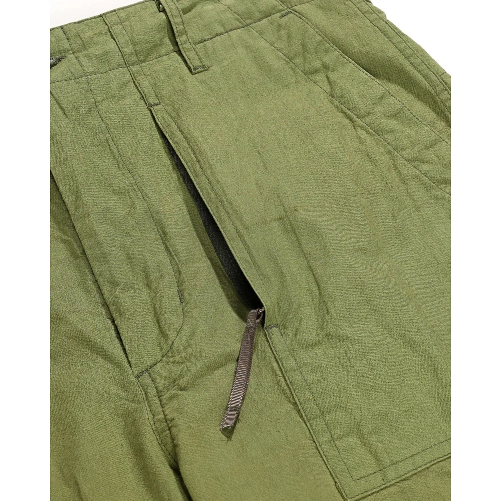 Engineered Garments Casual katoenen shorts voor mannen Green Heren