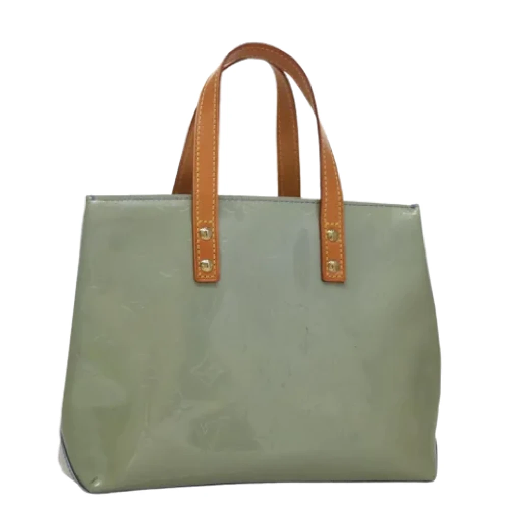 Louis Vuitton Vintage Pre-owned Leather handbags Green Dames