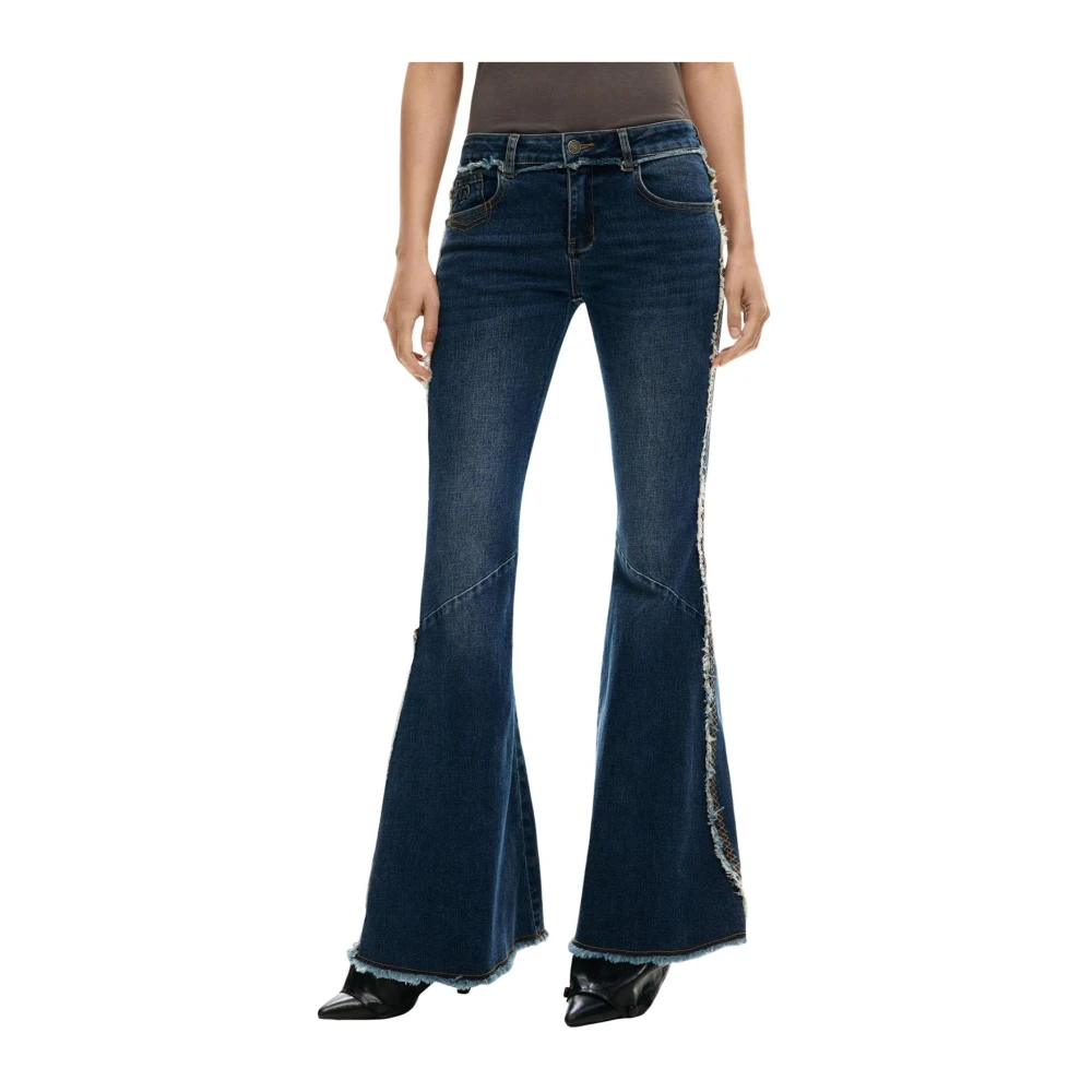 Desigual Donna Blu Jeans, M, New,