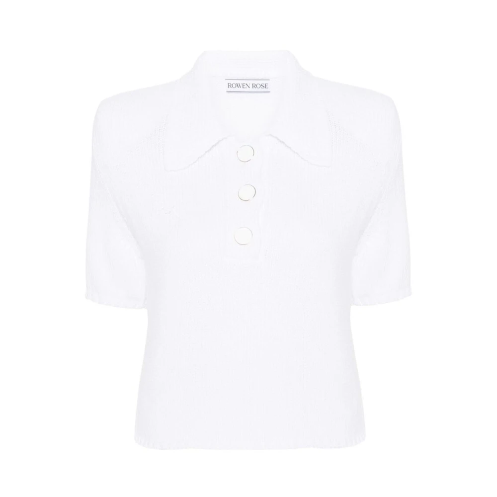 Rowen Rose Polo Shirts White Dames