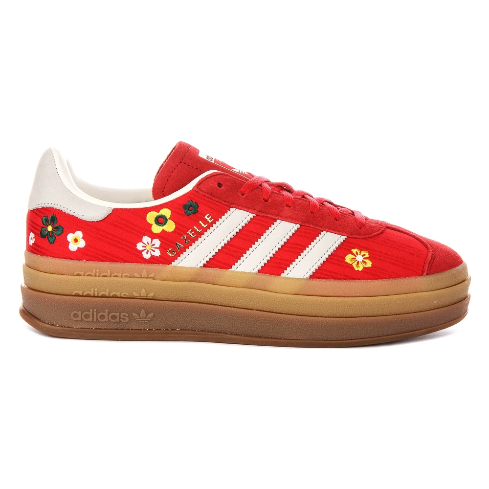 Adidas Women's Red Skateboarding, 5 Uk, Gazelle Bold W